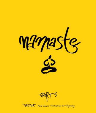 Spor poster / yarım yamalak eğlence illüstrasyon - vektör