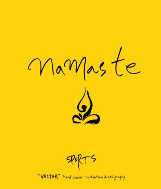 Spor poster / yarım yamalak eğlence illüstrasyon - vektör