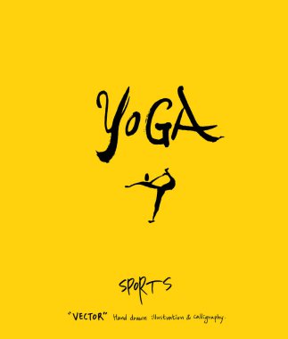 Spor poster / yarım yamalak eğlence illüstrasyon - vektör