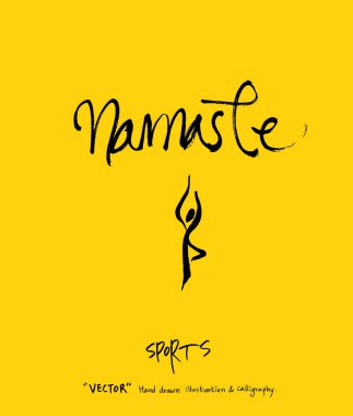 Spor poster / yarım yamalak eğlence illüstrasyon - vektör