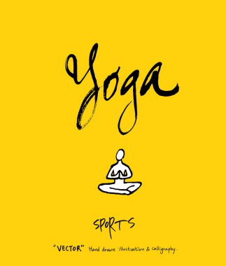 Spor poster / yarım yamalak eğlence illüstrasyon - vektör