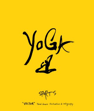 Spor poster / yarım yamalak eğlence illüstrasyon - vektör