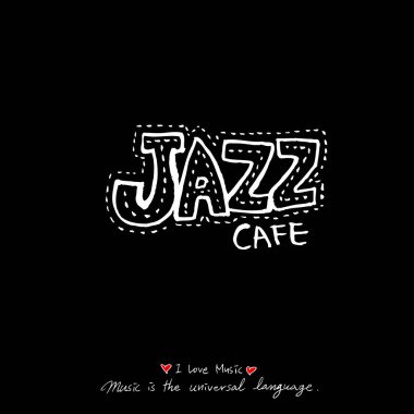 konser poster / yarım yamalak müzik illüstrasyon - vektör