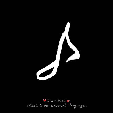 konser poster / yarım yamalak müzik illüstrasyon - vektör