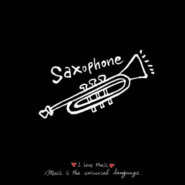 konser poster / yarım yamalak müzik illüstrasyon - vektör