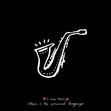 konser poster / yarım yamalak müzik illüstrasyon - vektör