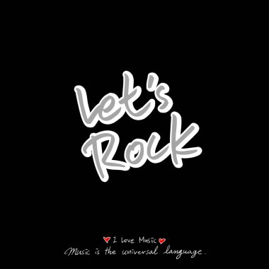 konser poster / yarım yamalak müzik illüstrasyon - vektör