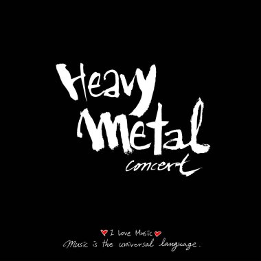 konser poster / yarım yamalak müzik illüstrasyon - vektör