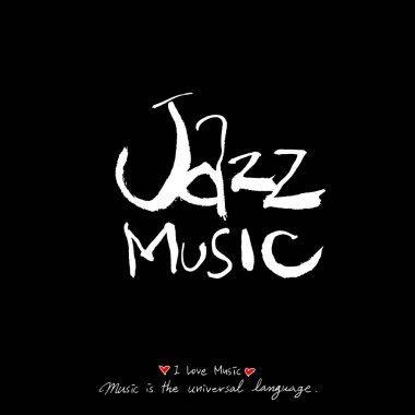 konser poster / yarım yamalak müzik illüstrasyon - vektör