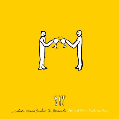 Restoran poster / yarım yamalak gıda menü resimleri - vektör