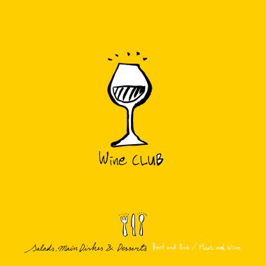 Restoran poster / yarım yamalak gıda menü resimleri - vektör