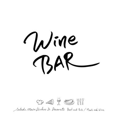 Restoran poster / yarım yamalak gıda menü resimleri - vektör