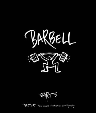 Spor poster / yarım yamalak eğlence illüstrasyon - vektör