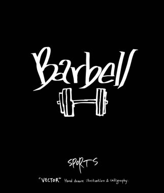 Spor poster / yarım yamalak eğlence illüstrasyon - vektör