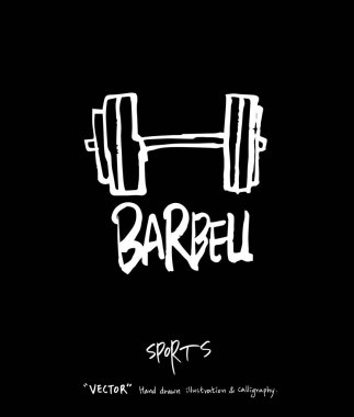 Spor poster / yarım yamalak eğlence illüstrasyon - vektör