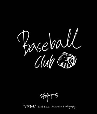 Spor poster / yarım yamalak eğlence illüstrasyon - vektör