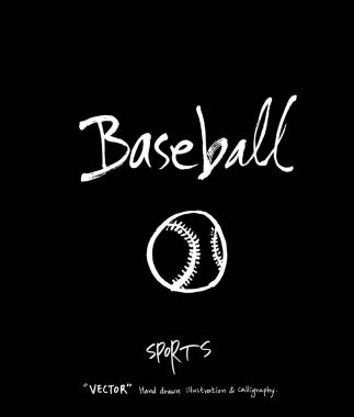 Spor poster / yarım yamalak eğlence illüstrasyon - vektör