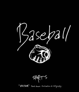 Spor poster / yarım yamalak eğlence illüstrasyon - vektör