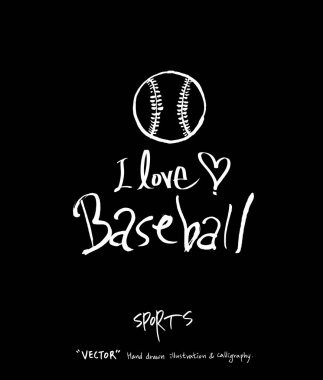 Spor poster / yarım yamalak eğlence illüstrasyon - vektör