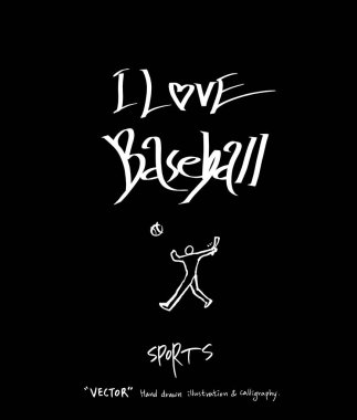 Spor poster / yarım yamalak eğlence illüstrasyon - vektör