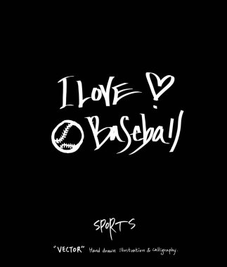 Spor poster / yarım yamalak eğlence illüstrasyon - vektör