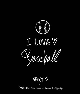 Spor poster / yarım yamalak eğlence illüstrasyon - vektör