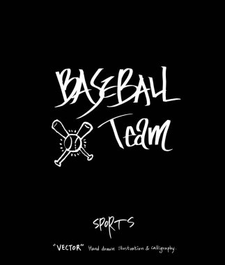 Spor poster / yarım yamalak eğlence illüstrasyon - vektör