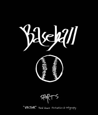 Spor poster / yarım yamalak eğlence illüstrasyon - vektör