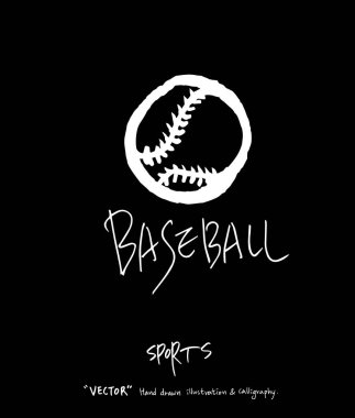 Spor poster / yarım yamalak eğlence illüstrasyon - vektör