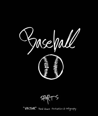 Spor poster / yarım yamalak eğlence illüstrasyon - vektör