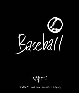 Spor poster / yarım yamalak eğlence illüstrasyon - vektör