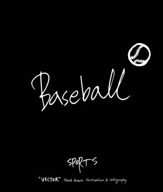 Spor poster / yarım yamalak eğlence illüstrasyon - vektör