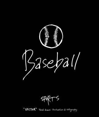 Spor poster / yarım yamalak eğlence illüstrasyon - vektör