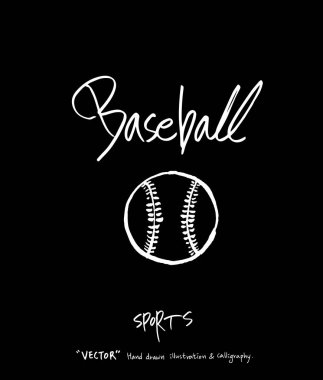 Spor poster / yarım yamalak eğlence illüstrasyon - vektör