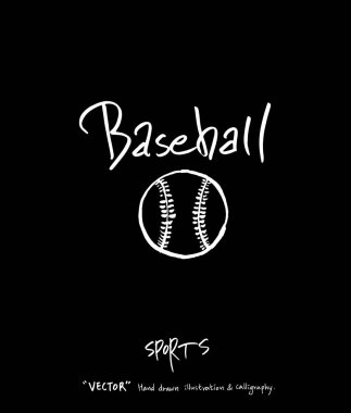 Spor poster / yarım yamalak eğlence illüstrasyon - vektör