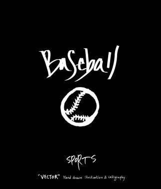 Spor poster / yarım yamalak eğlence illüstrasyon - vektör