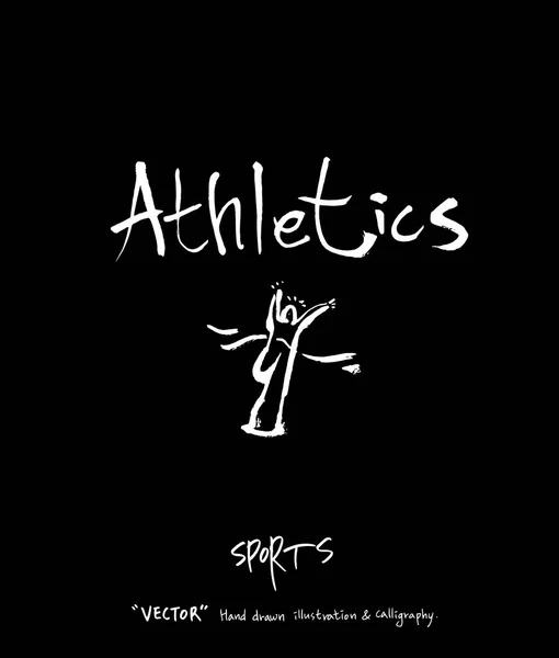 Αθλητισμός Αφίσα Σχηματικό Αναψυχής Εικονογράφηση Διάνυσμα — Διανυσματικό Αρχείο