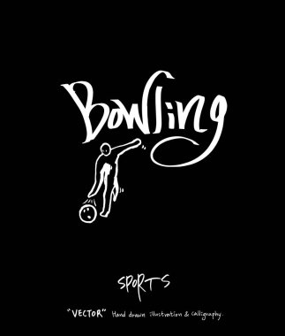 Spor poster / yarım yamalak eğlence illüstrasyon - vektör