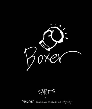 Spor poster / yarım yamalak eğlence illüstrasyon - vektör