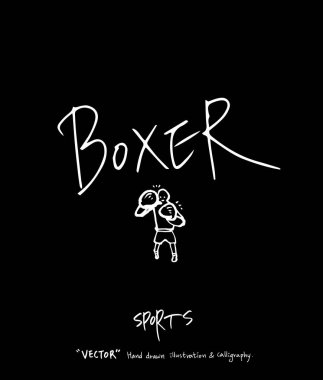 Spor poster / yarım yamalak eğlence illüstrasyon - vektör