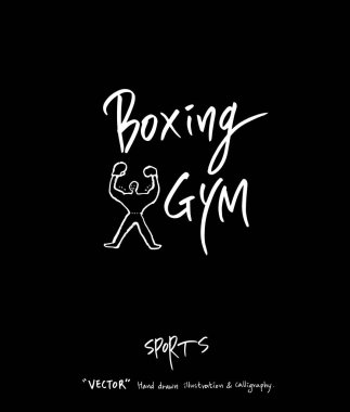 Spor poster / yarım yamalak eğlence illüstrasyon - vektör