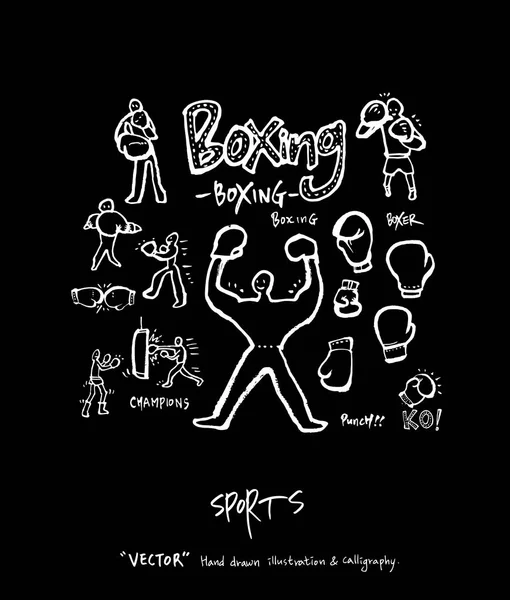 Spor poster / yarım yamalak eğlence illüstrasyon - vektör