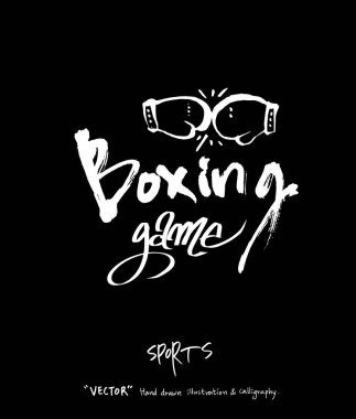 Spor poster / yarım yamalak eğlence illüstrasyon - vektör