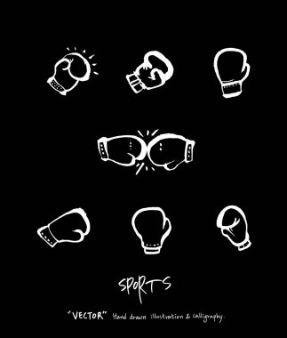 Spor poster / yarım yamalak eğlence illüstrasyon - vektör