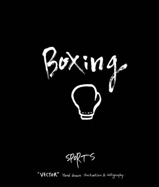 Spor poster / yarım yamalak eğlence illüstrasyon - vektör