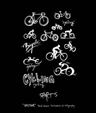 Spor poster / yarım yamalak eğlence illüstrasyon - vektör