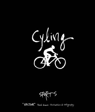 Spor poster / yarım yamalak eğlence illüstrasyon - vektör