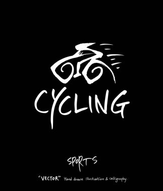 Spor poster / yarım yamalak eğlence illüstrasyon - vektör