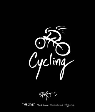 Spor poster / yarım yamalak eğlence illüstrasyon - vektör