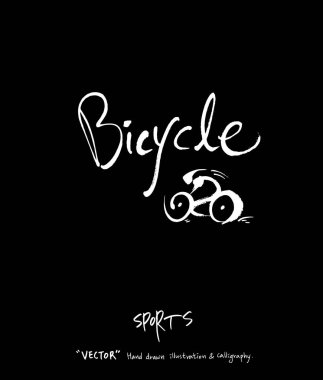 Spor poster / yarım yamalak eğlence illüstrasyon - vektör